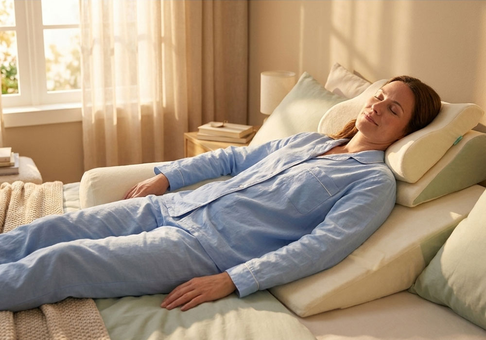 Sleeping position in the first days after breast surgery